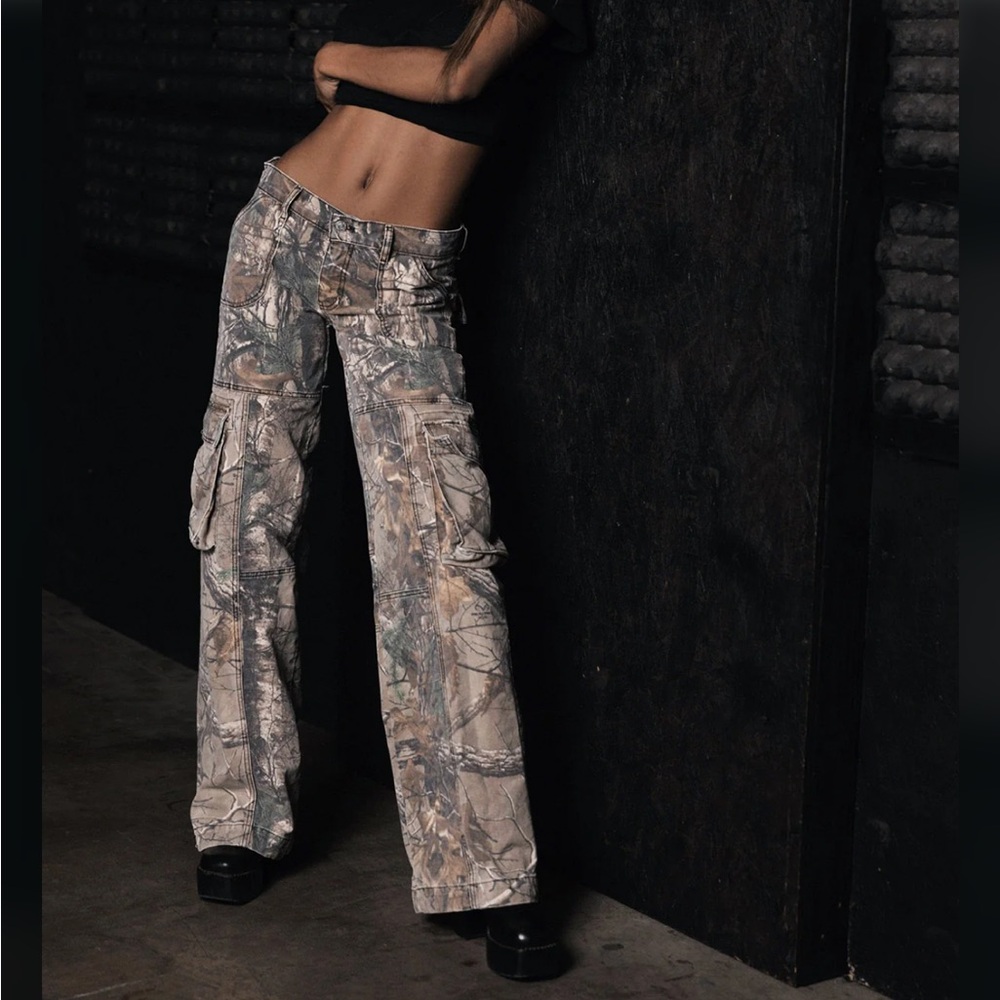 Revice denim camo jeans